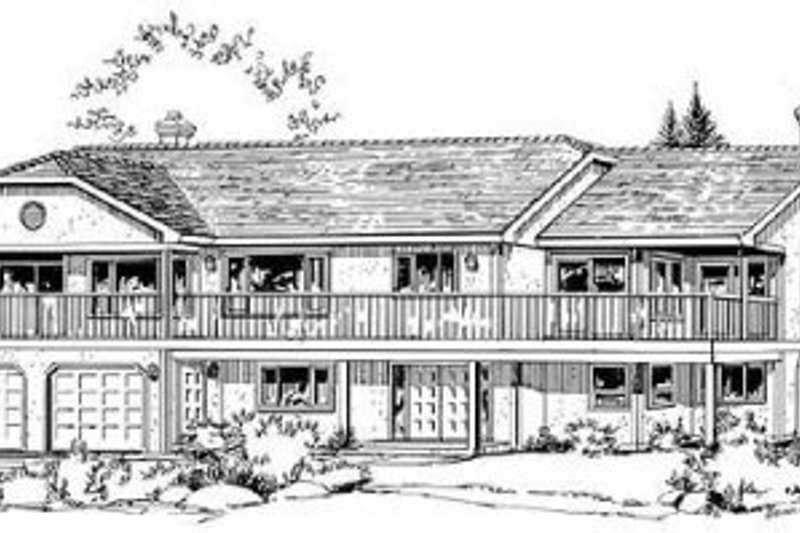 Home Plan - Traditional Exterior - Front Elevation Plan #18-9008