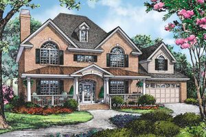 Exterior - Front Elevation 3 for Traditional House Plan #929-794 - 5 bed, 4 bath