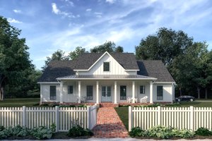 Farmhouse Exterior - Front Elevation Plan #1074-86