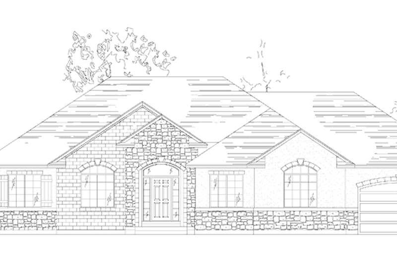 Architectural House Design - Traditional Exterior - Front Elevation Plan #945-85
