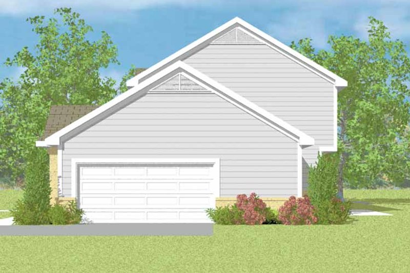 Architectural House Design - Country Exterior - Other Elevation Plan #72-1107