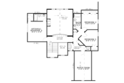 European Style House Plan - 4 Beds 3.5 Baths 2620 Sq/Ft Plan #17-2932 