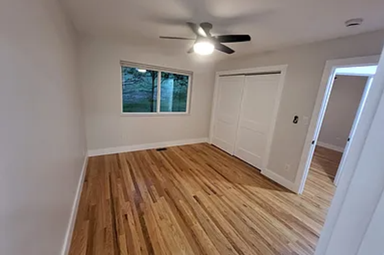 Interior - Master Bedroom for Bungalow House Plan #123-124 - 3 bed, 2 bath