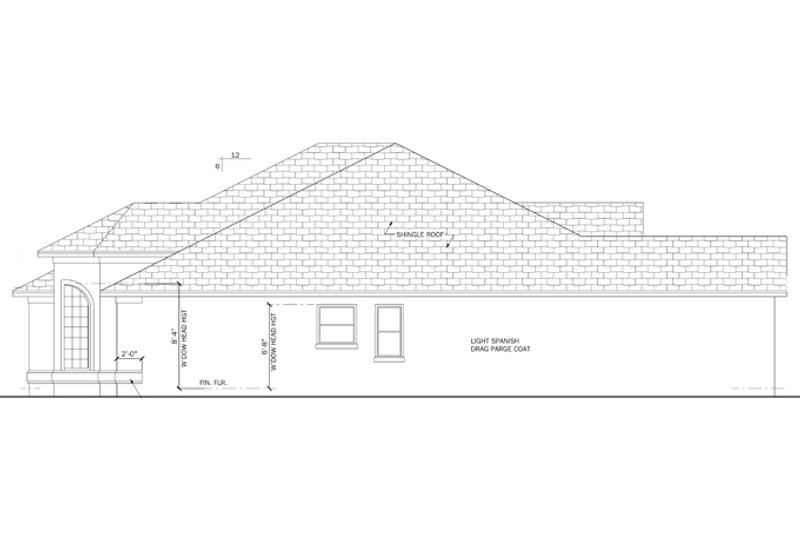 Home Plan - Floor Plan - Other Floor for Mediterranean House Plan #1058-36 - 3 bed, 2 bath