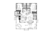 Cabin Style House Plan - 3 Beds 0 Baths 1371 Sq/Ft Plan #942-34 