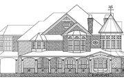 Victorian Style House Plan - 4 Beds 4.5 Baths 5250 Sq/Ft Plan #132-255 