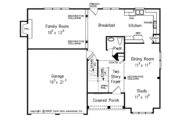 Country Style House Plan - 3 Beds 2.5 Baths 1952 Sq/Ft Plan #927-665 