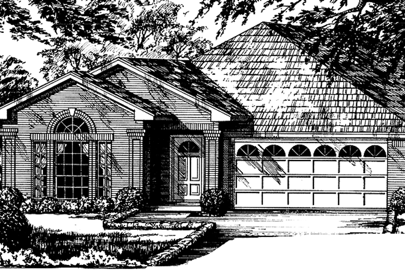 Dream House Plan - Traditional Exterior - Front Elevation Plan #40-439