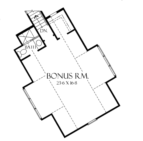 Architectural House Design - Craftsman Floor Plan - Other Floor Plan #929-932