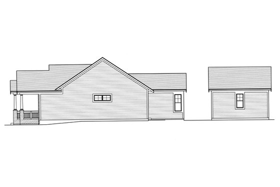 Floor Plan - Other Floor 1 for Craftsman House Plan #46-842 - 2 bed, 2 bath