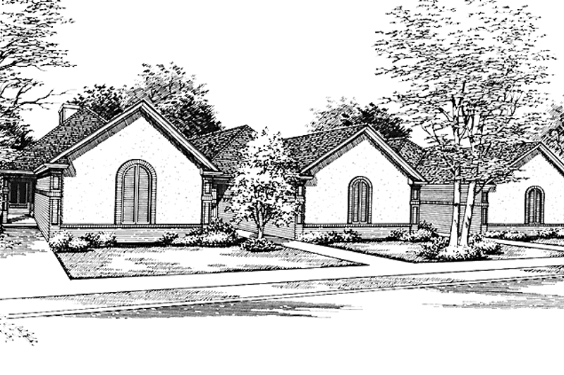 Home Plan - Traditional Exterior - Front Elevation Plan #45-546
