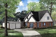 European Style House Plan - 3 Beds 2.5 Baths 3730 Sq/Ft Plan #17-202 