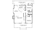 Colonial Style House Plan - 3 Beds 2 Baths 1544 Sq/Ft Plan #17-2882 