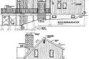 Contemporary Style House Plan - 4 Beds 2 Baths 1500 Sq/Ft Plan #3-119 