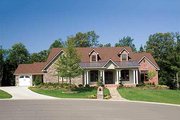 European Style House Plan - 5 Beds 3 Baths 4827 Sq/Ft Plan #17-2272 