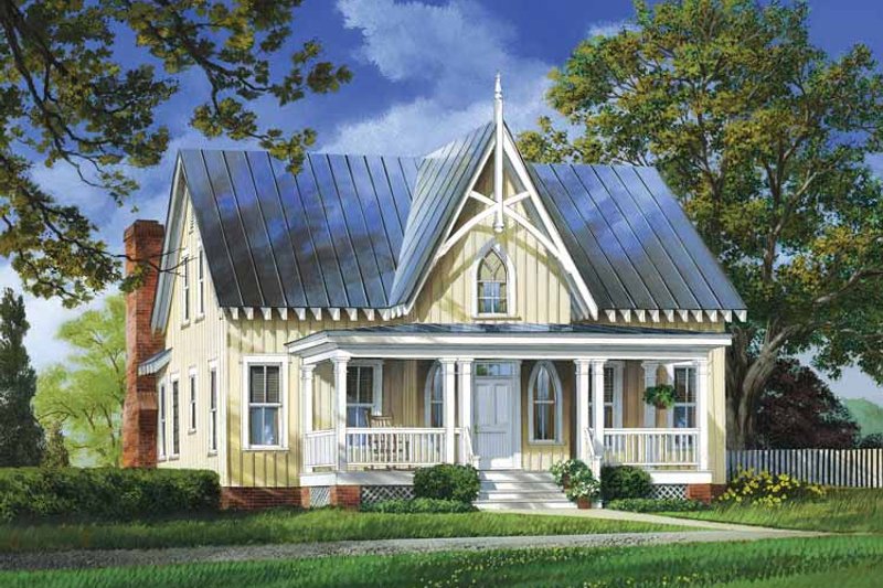 Dream House Plan - Exterior - Front Elevation 4 for Craftsman House Plan #137-337 - 4 bed, 4 bath