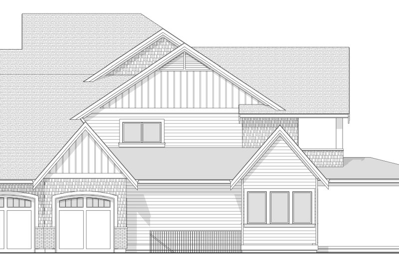 Home Plan - Exterior - Other Elevation 1 for Farmhouse House Plan #1114-86 - 4 bed, 3.5 bath