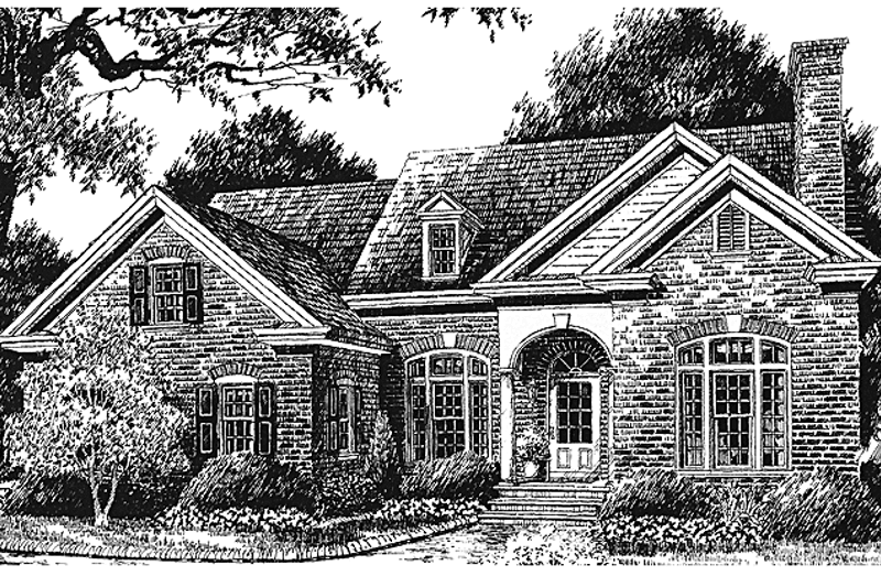 House Plan Design - Colonial Exterior - Front Elevation Plan #429-224