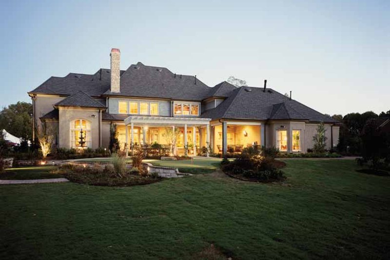 Home Plan - Exterior - Rear Elevation 2 for Country House Plan #952-182 - 5 bed, 4 bath