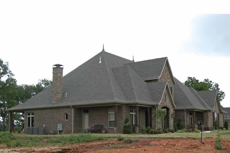 Dream House Plan - Left Side Elevation