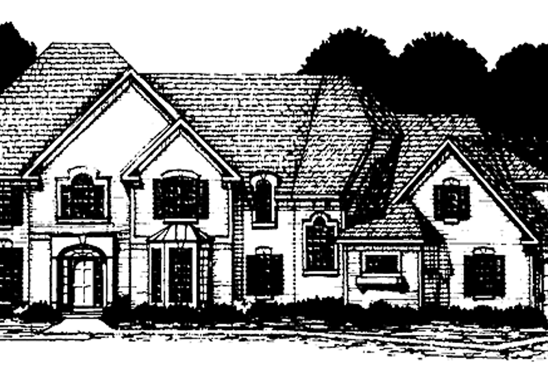 Dream House Plan - Traditional Exterior - Front Elevation Plan #328-196