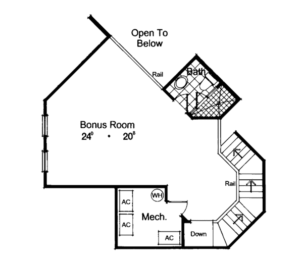 Home Plan - Mediterranean Floor Plan - Other Floor Plan #417-538
