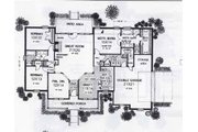 Colonial Style House Plan - 3 Beds 2 Baths 2354 Sq/Ft Plan #310-802 