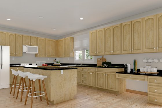 Interior - Kitchen 1 for Traditional House Plan #1060-15 - 4 bed, 3.5 bath