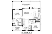 Modern Style House Plan - 2 Beds 2 Baths 1160 Sq/Ft Plan #1064-319 