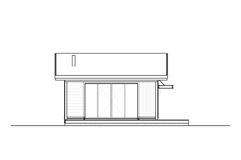 Architectural House Design - Exterior - Other Elevation for Modern House Plan #895-143 - 1 bed, 1 bath