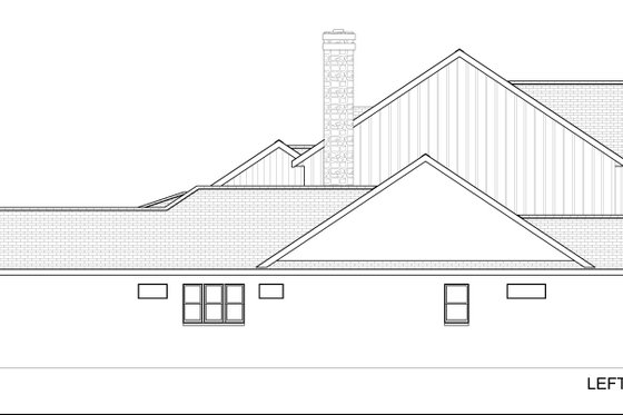 Exterior - Other Elevation for Traditional House Plan #1058-226 - 4 bed, 5 bath