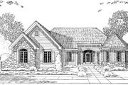 Traditional Style House Plan - 3 Beds 2 Baths 1991 Sq/Ft Plan #46-430 