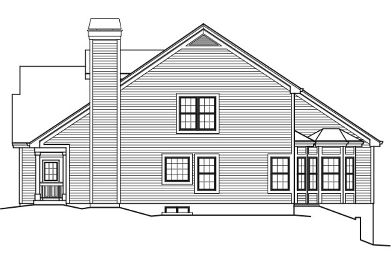 Home Plan - 3300 square foot 5 bedroom country plan with apartment