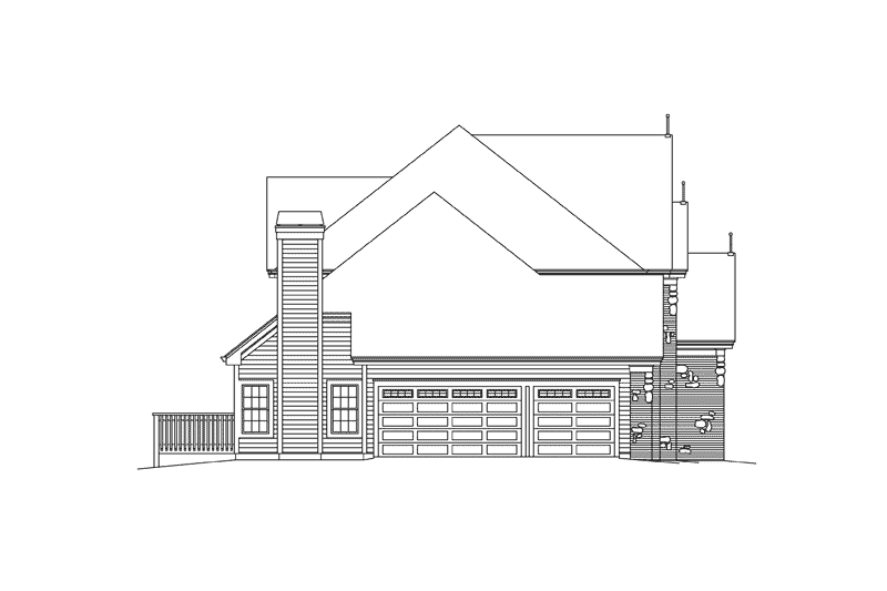 Home Plan - Exterior - Other Elevation House Plan #57-601 - 4 bed, 3.5 bath