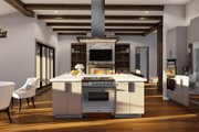 Mediterranean Style House Plan - 4 Beds 3 Baths 3118 Sq/Ft Plan #923-353 