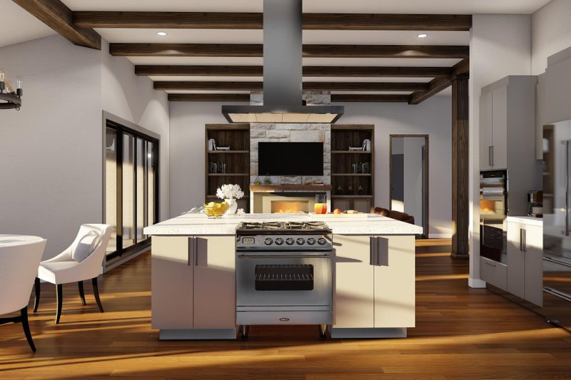 Dream House Plan - Interior - Kitchen 2 for Mediterranean House Plan #923-353 - 4 bed, 3 bath