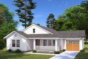 Cottage Style House Plan - 2 Beds 2 Baths 997 Sq/Ft Plan #513-2261 