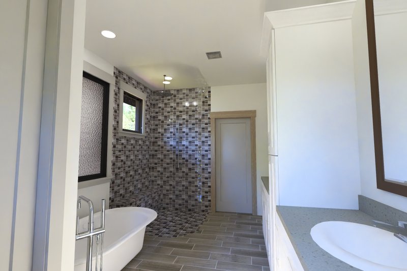 Home Plan - Interior - Master Bathroom for Modern House Plan #1069-45 - 3 bed, 2.5 bath