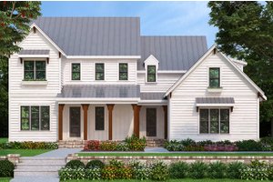 House Plan Design - Farmhouse Exterior - Front Elevation Plan #927-981
