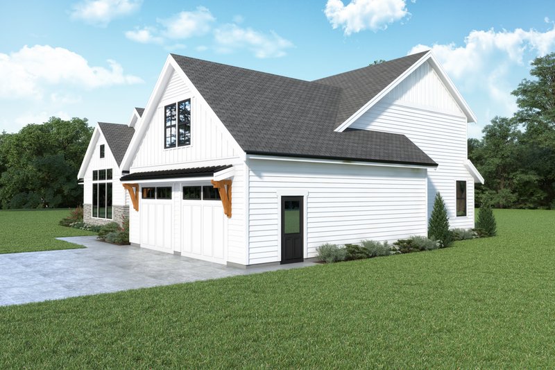 Home Plan - Exterior - Other Elevation for Craftsman House Plan #1070-180 - 4 bed, 2.5 bath