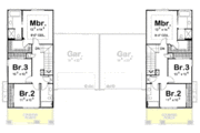 Cottage Style House Plan - 3 Beds 2.5 Baths 3298 Sq/Ft Plan #20-1350 