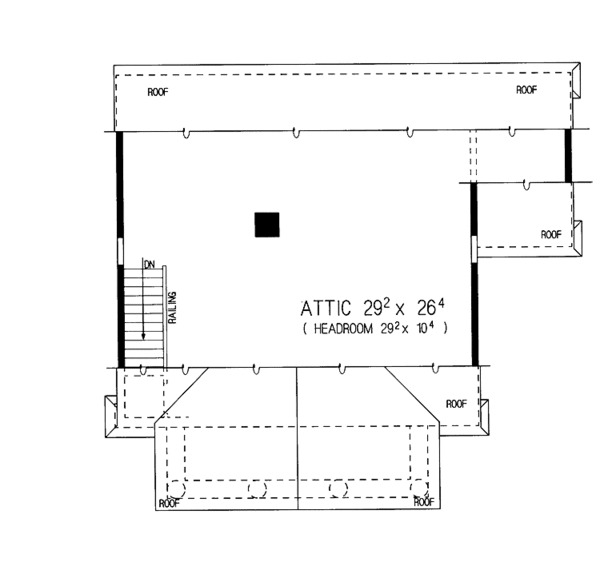 Architectural House Design - Classical Floor Plan - Other Floor Plan #72-851