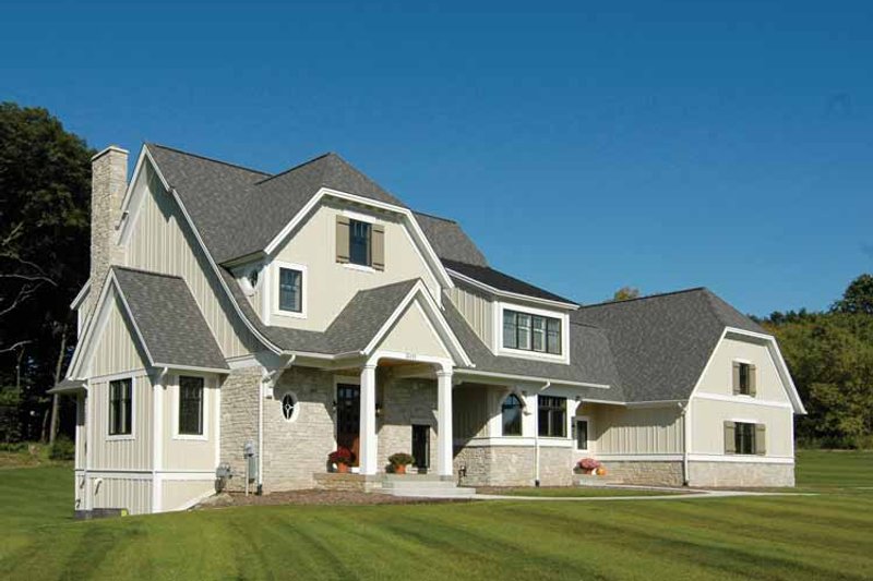 Home Plan - Exterior - Front Elevation 3 for Craftsman House Plan #928-172 - 3 bed, 3.5 bath