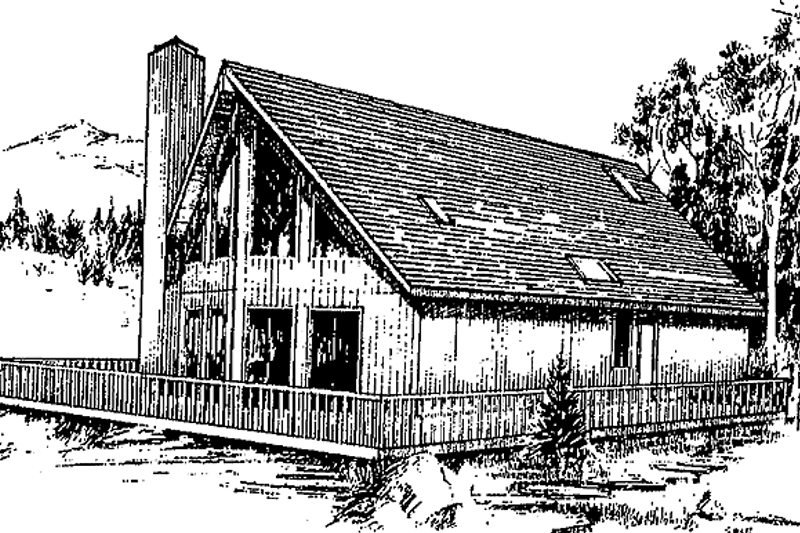 Architectural House Design - Bungalow Exterior - Front Elevation Plan #60-898