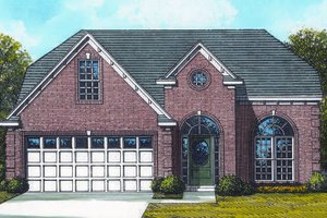 Traditional Exterior - Front Elevation Plan #424-112