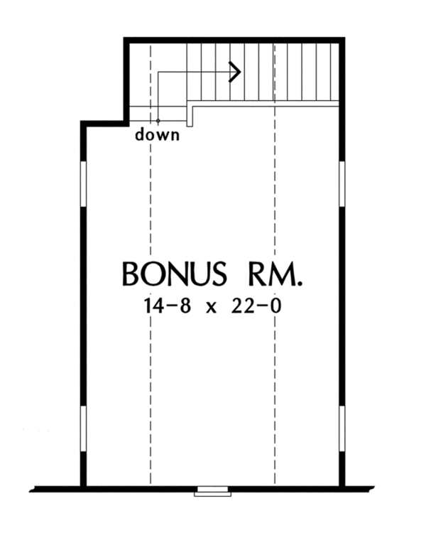 Home Plan - Optional Bonus Level