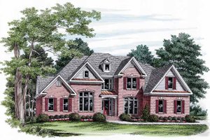 Traditional Exterior - Front Elevation Plan #927-571