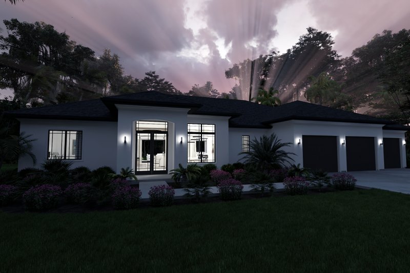 House Plan Design - Exterior - Other Elevation 5 for Contemporary House Plan #1069-42 - 3 bed, 2.5 bath