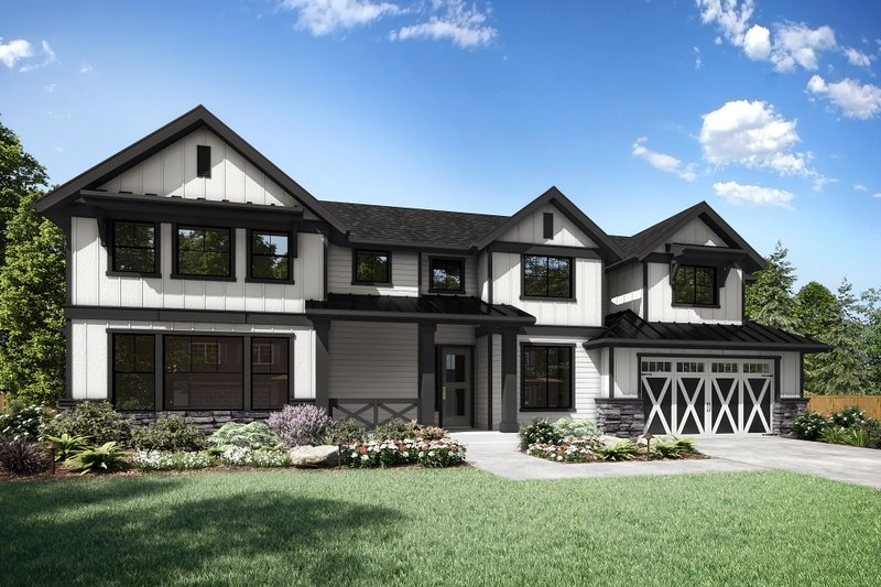 Architectural House Design - Traditional Exterior - Front Elevation Plan #569-93