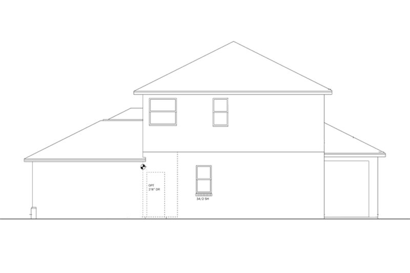 Home Plan - Floor Plan - Other Floor for Colonial House Plan #1058-23 - 4 bed, 2.5 bath